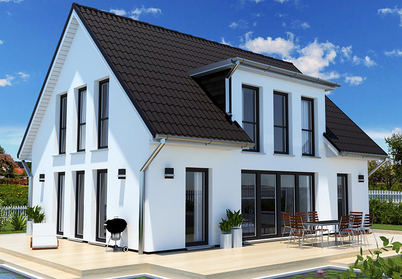 EWA-Landhaus Schönwalde 143qm Hausbau Berlin Brandenburg Potsdam